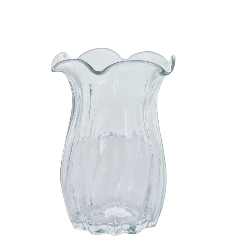 Scarlett vase H28 cm - clear