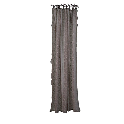 Eloise curtain L300xH160 cm - dark linen