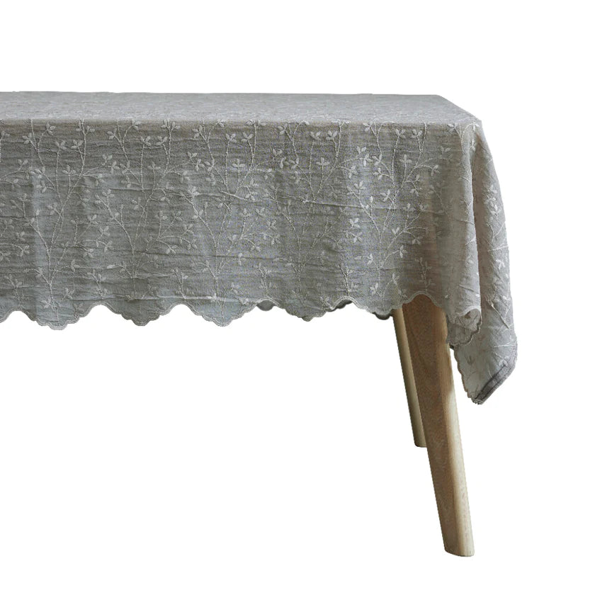 Eloise tablecloth L220xW160 cm – dark linen