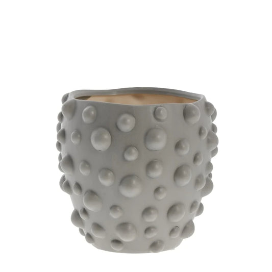 Doelle flower pot H16,5 cm - grey