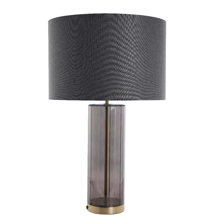 Sarille table lamp H63,5 cm - dark grey