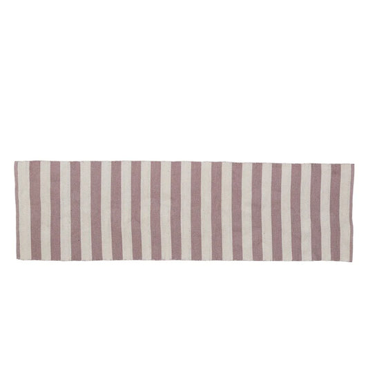 Strivie reversible rug 240x70 cm - bark/off white