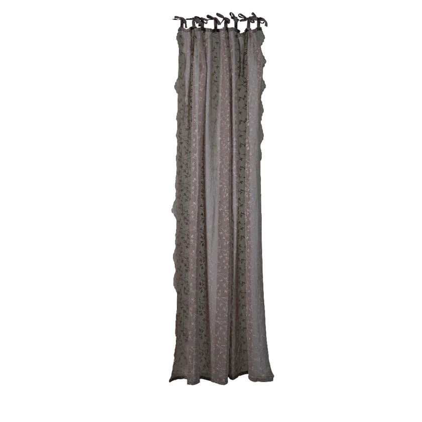 Eloise curtain L250xH160 cm - dark linen