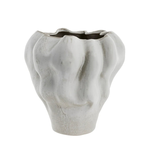 Viola vase H30 cm - white