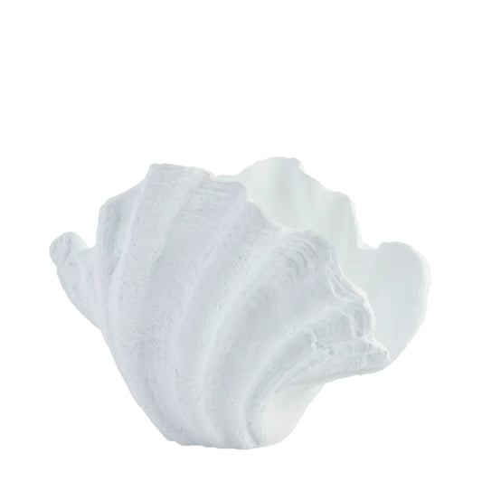 Decoración Shella H23 cm - blanco