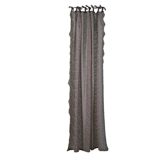 Eloise curtain L220xH160 cm - dark linen