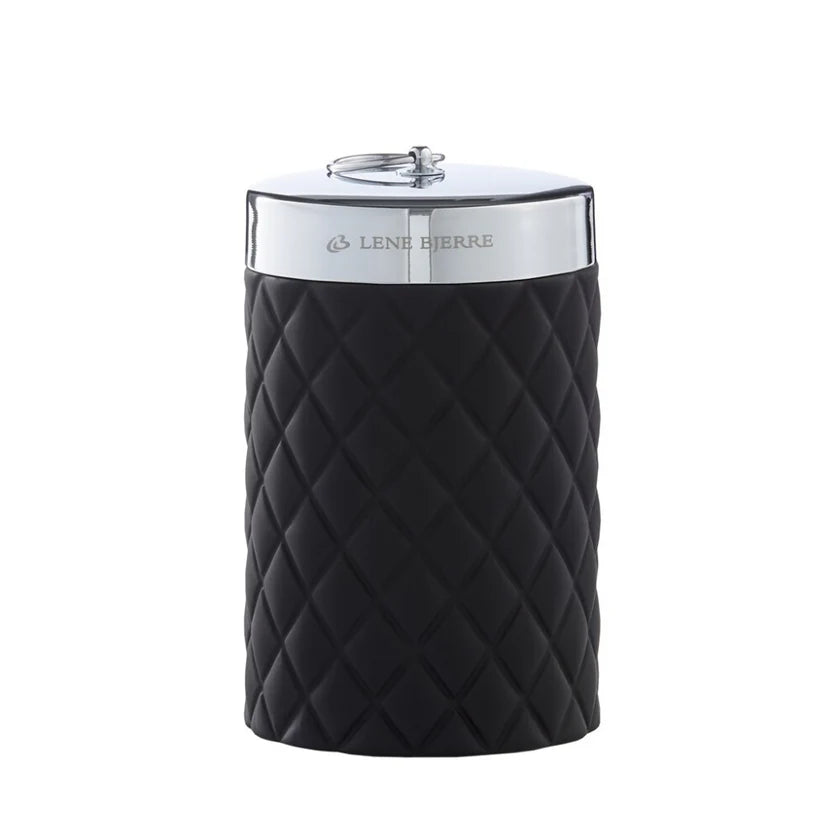 Portia jar H14 cm - black