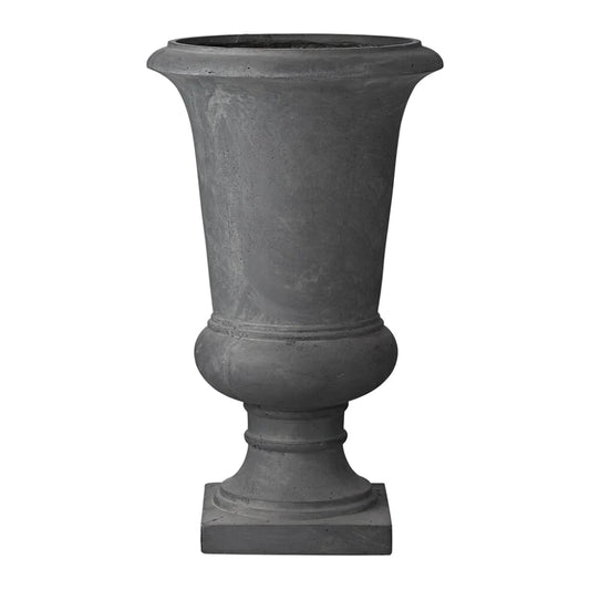 Karol flower pot Ø40/H66 cm - dark cement