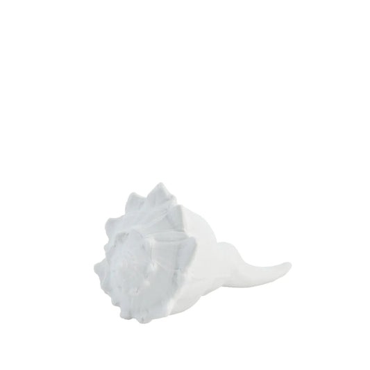 Decoración Shelise Al. 16 cm - blanco