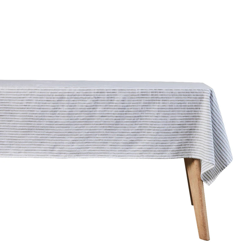 Olivia tablecloth 220x140 cm - sand striped