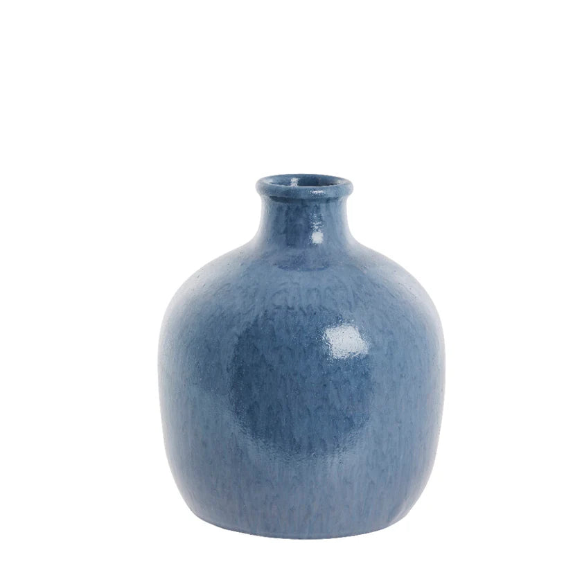 Vasilia vase H32 cm - blue