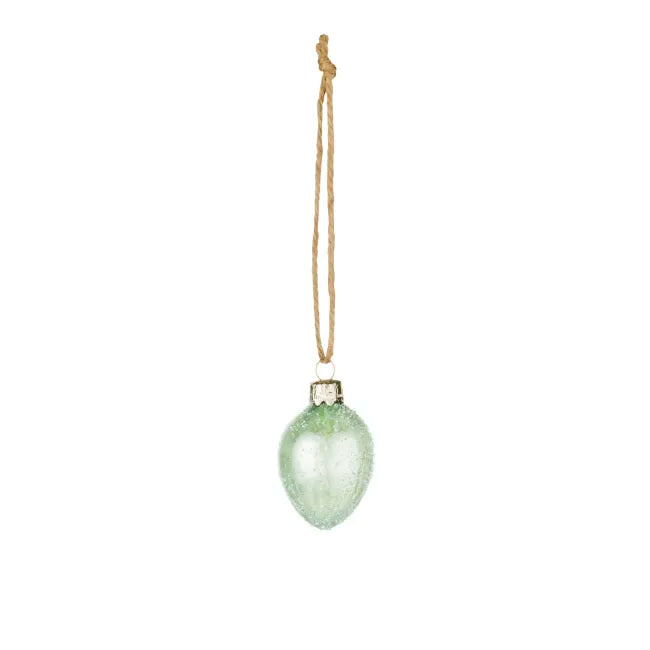 Estinia egg H6 cm - frosty green