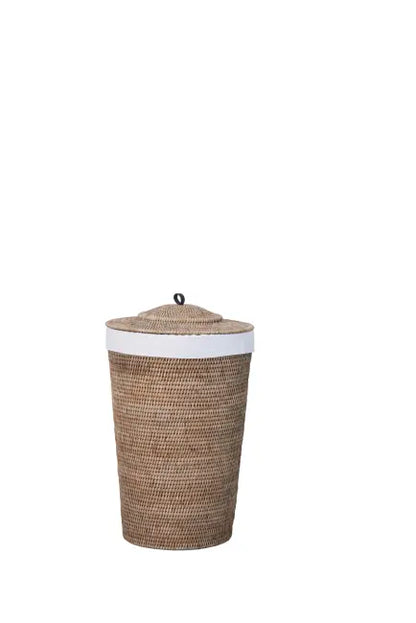 Norah laundry basket H70 cm - nature