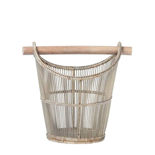 Cesta Norah Al. 37 cm - naturaleza