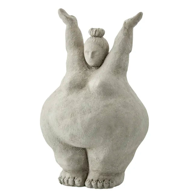 Serafina figurine H28 cm - grey