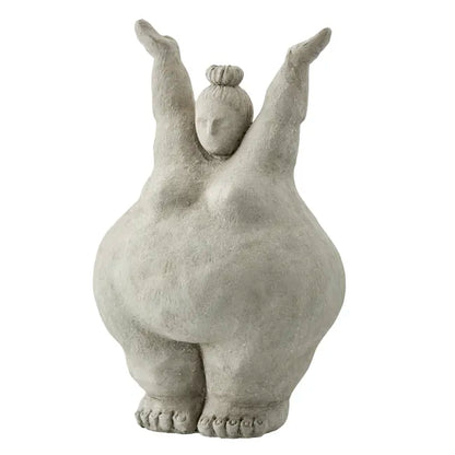 Serafina figurine H28 cm - grey