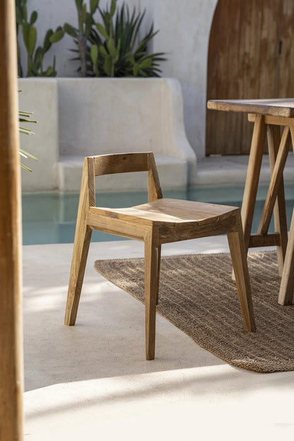 bazarbizar-b2b Silla de Comedor The Ydra - Natural - Exterior