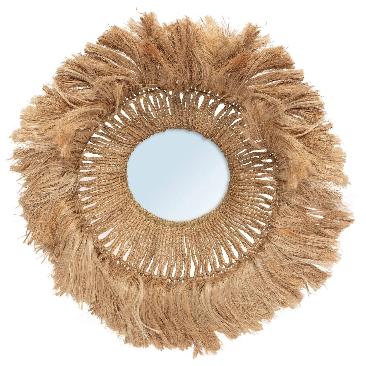 The Abaca Solomon Mirror - Natural