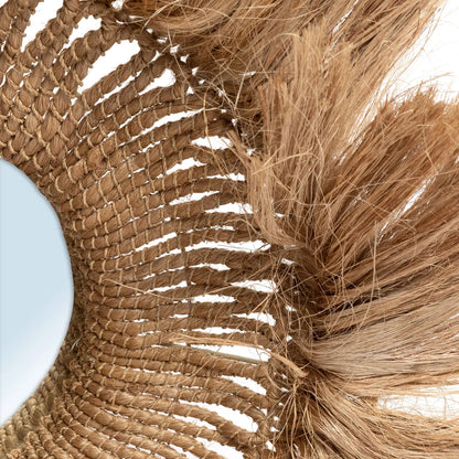 The Abaca Solomon Mirror - Natural