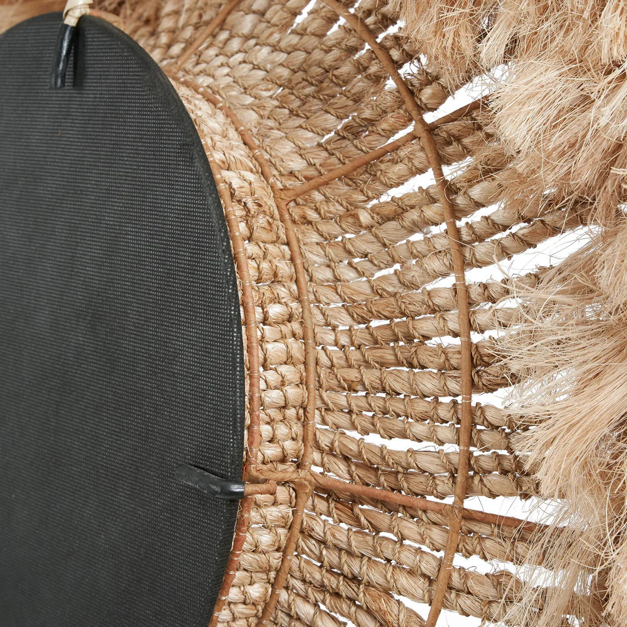 The Abaca Solomon Mirror - Natural