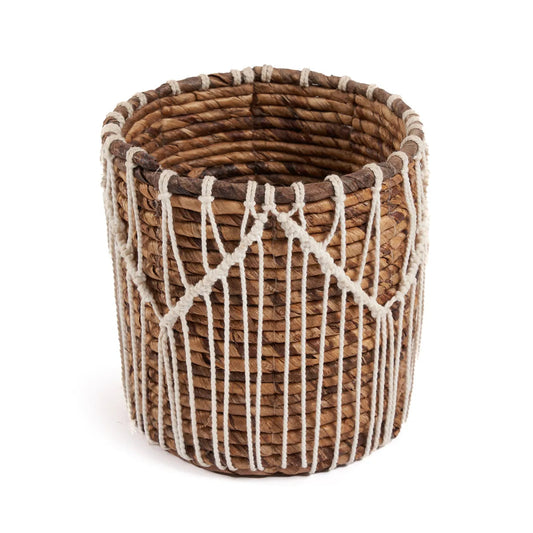 The Macra-mazing Basket - Natural White - M