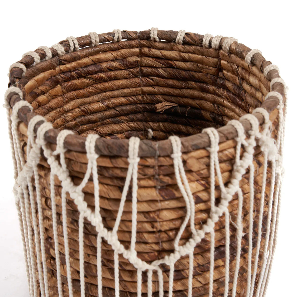 The Macra-mazing Basket - Natural White - M