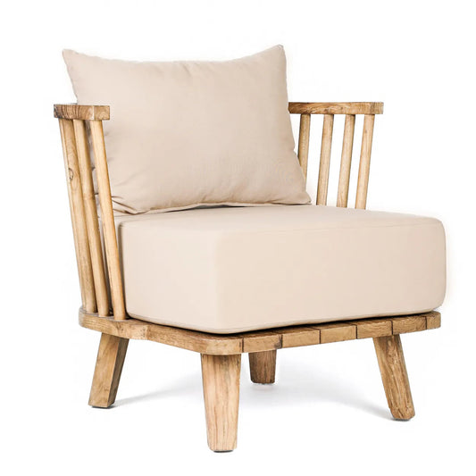 The Malawi One Seater - Natural Stone