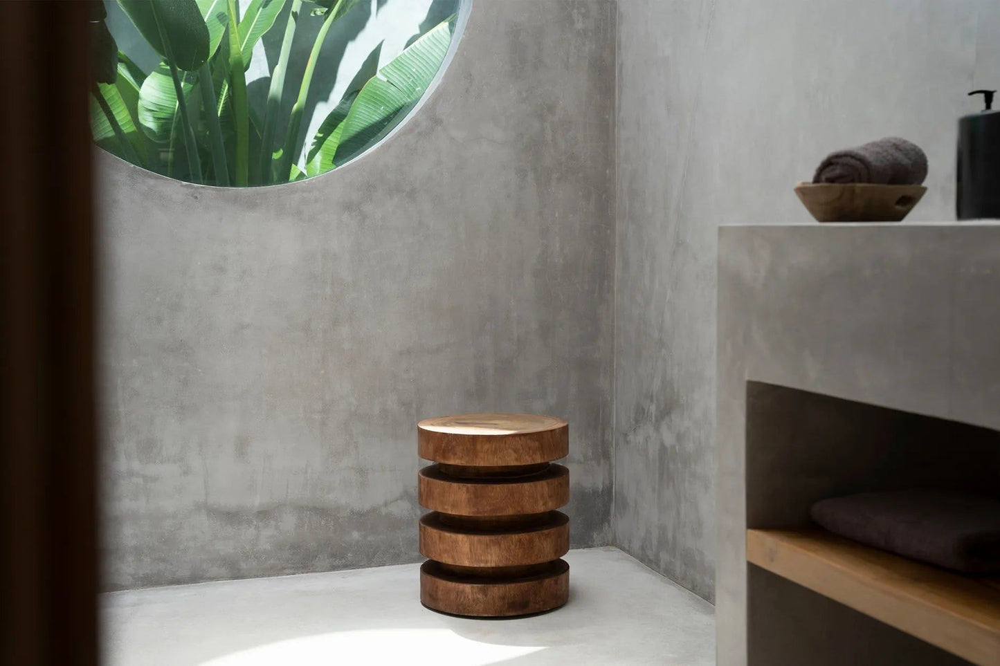 The Massaka Stool - Natural