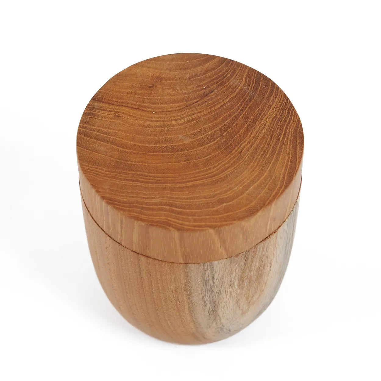The Teak Root Jar Low - M