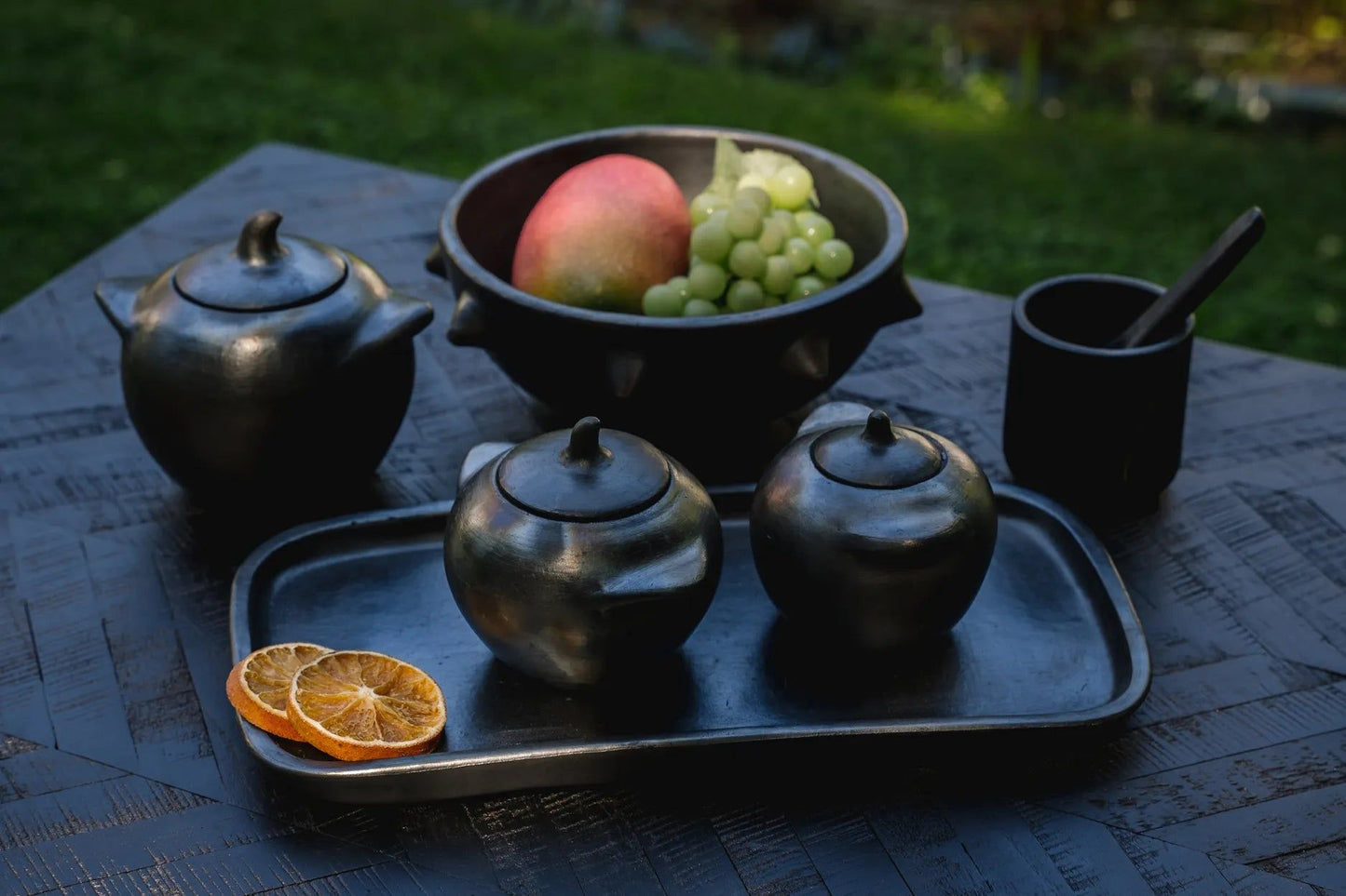 El plato de tapas quemado