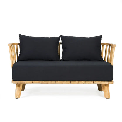 The Malawi Two Seater - Natural Black