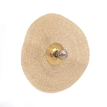 The Let's Groove Wall Lamp - Natural Brass - M