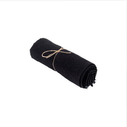 The Linen Tablecloth - Black - 150x200