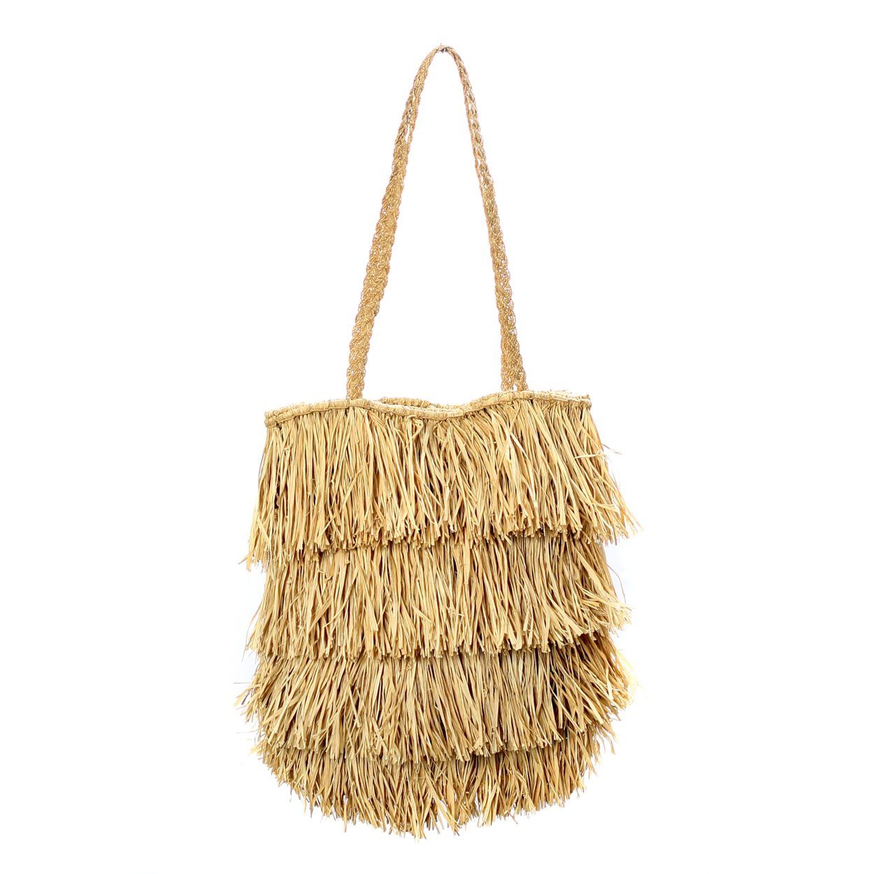 Tote Bahamas de rafia - Natural