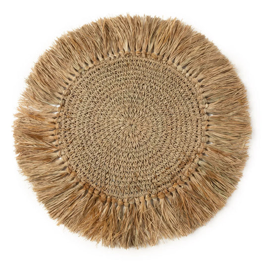 The Crochet Raffia Placemat - Natural