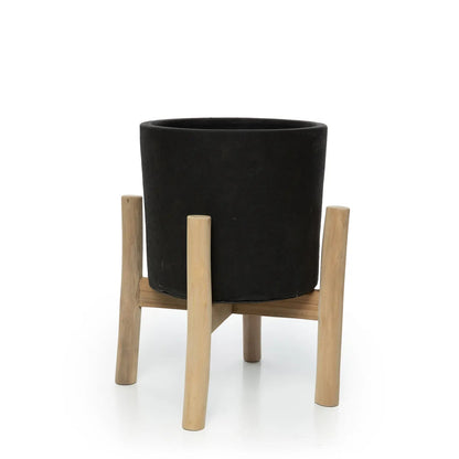 The Charcoal Low - Negro Natural - S