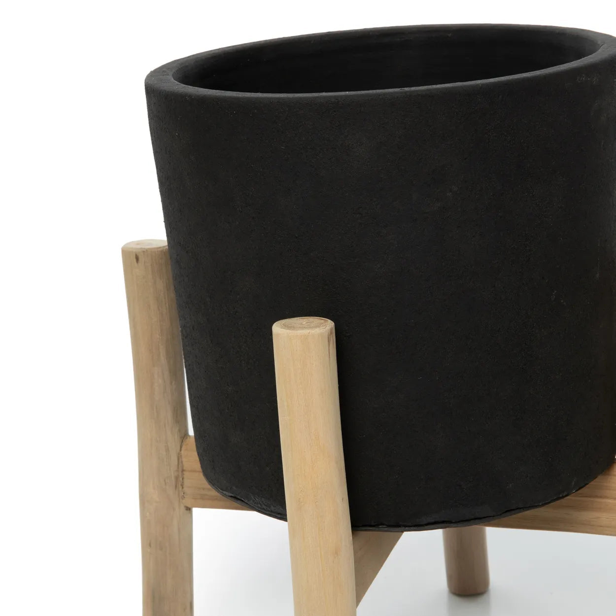 The Charcoal Low - Negro Natural - S