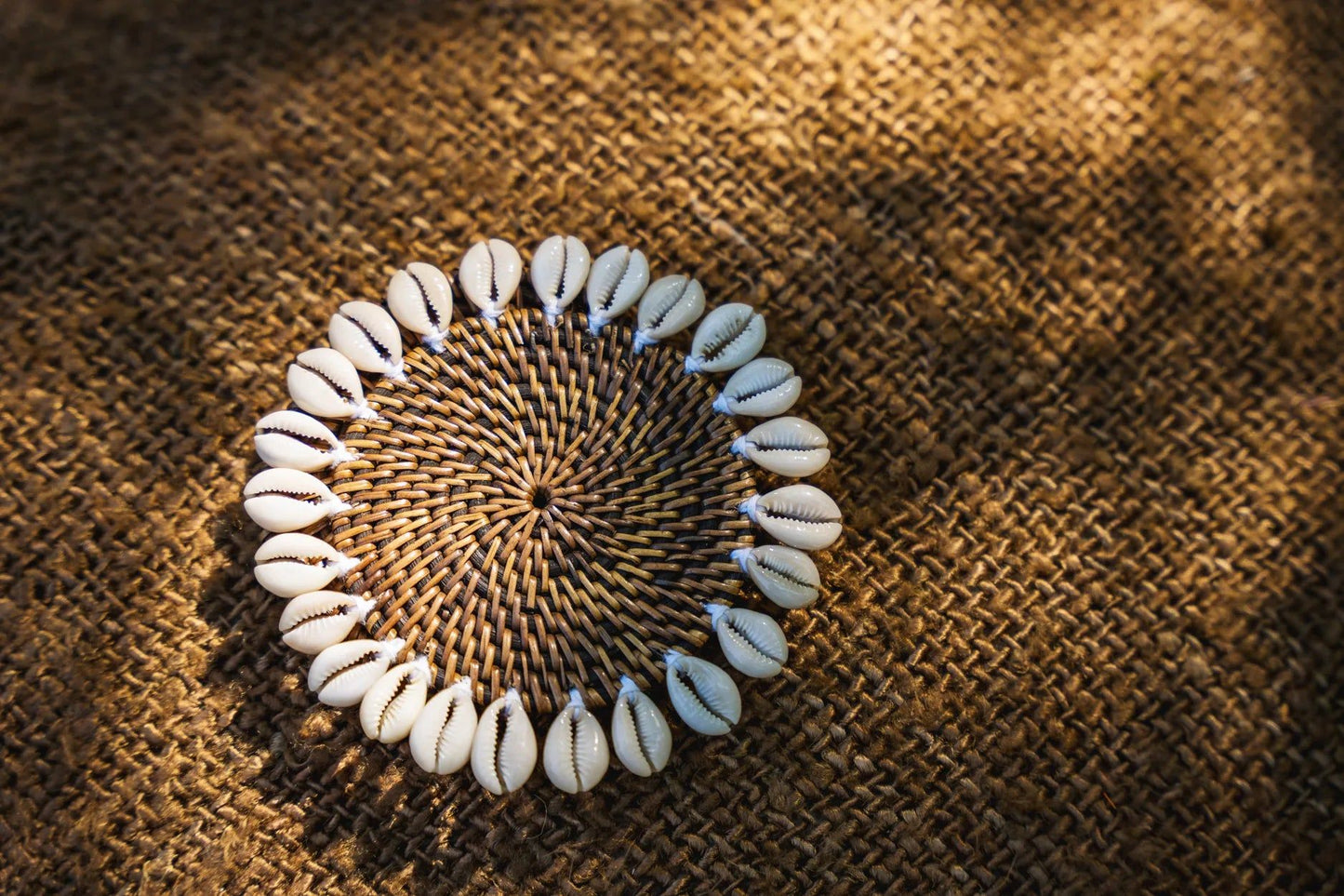 Posavasos The Colonial Shell - Marrón natural