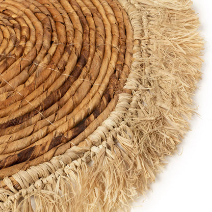 The Banana Raffia Placemat - Natural