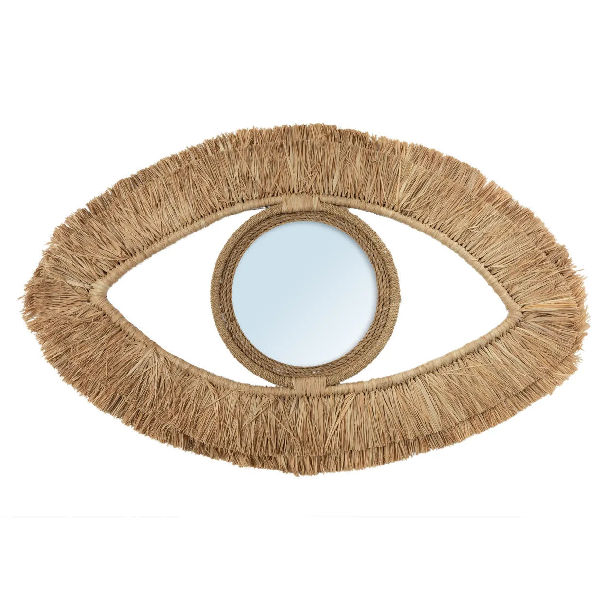 Espejo de ojos The Raffia - Natural - M