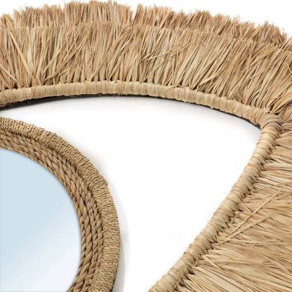 Espejo de ojos The Raffia - Natural - M