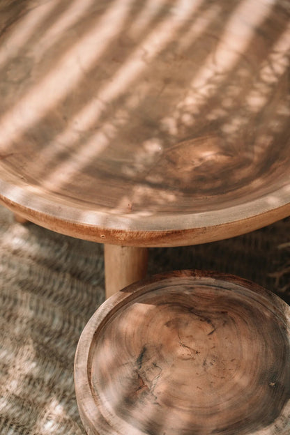 The Samanea Side Table - Natural