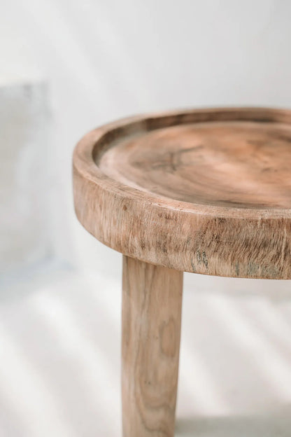 The Samanea Side Table - Natural