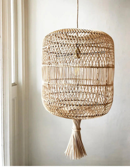 The Dumpling Floor Lamp - Pendant - Natural - L