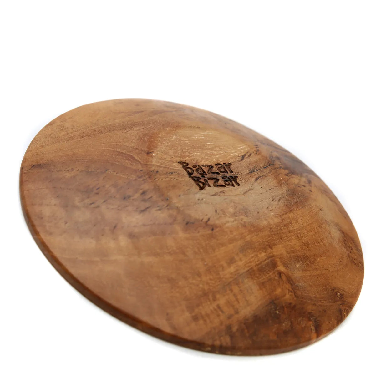 The Teak Root Round Plate - XS