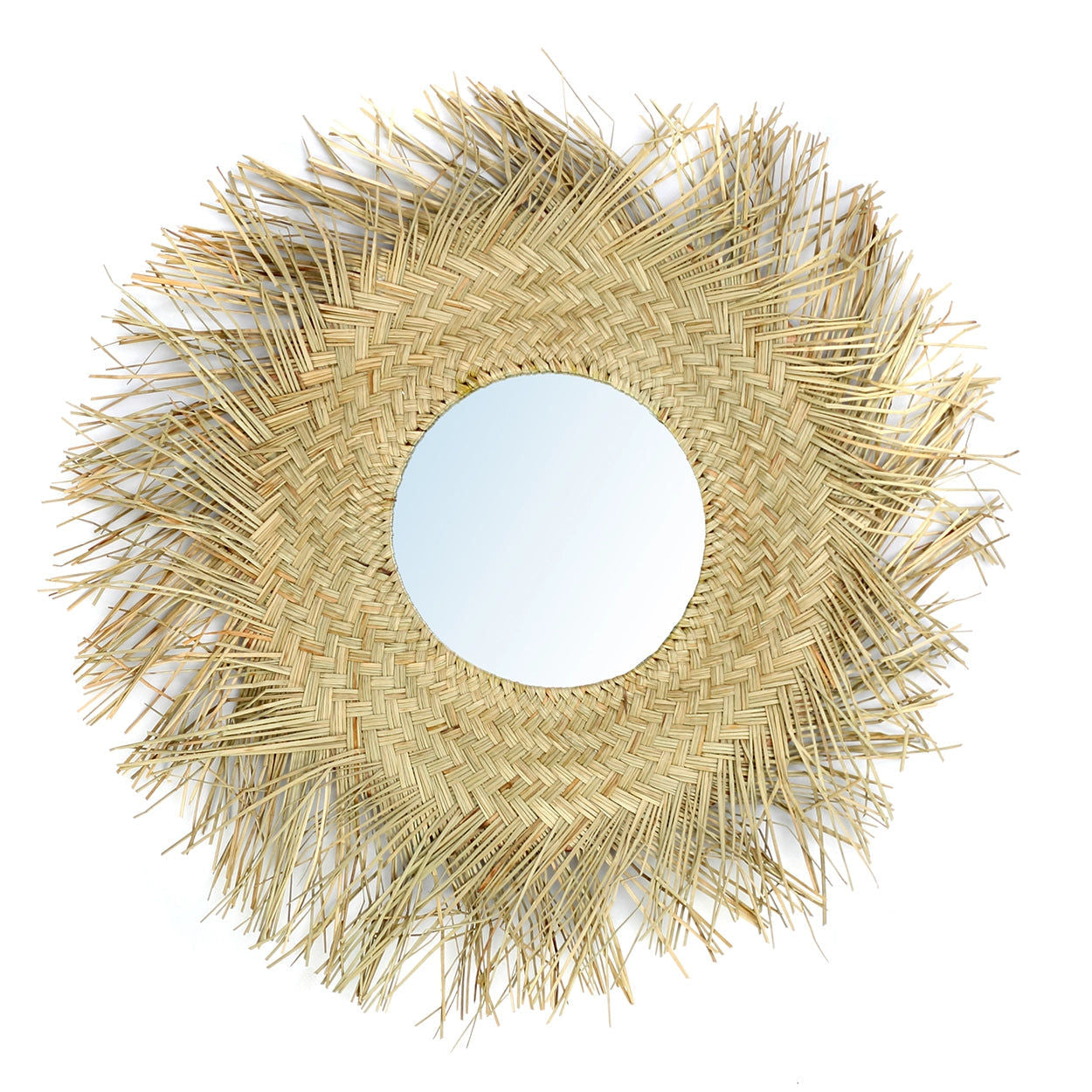 The Rotan Mirror - Natural - M