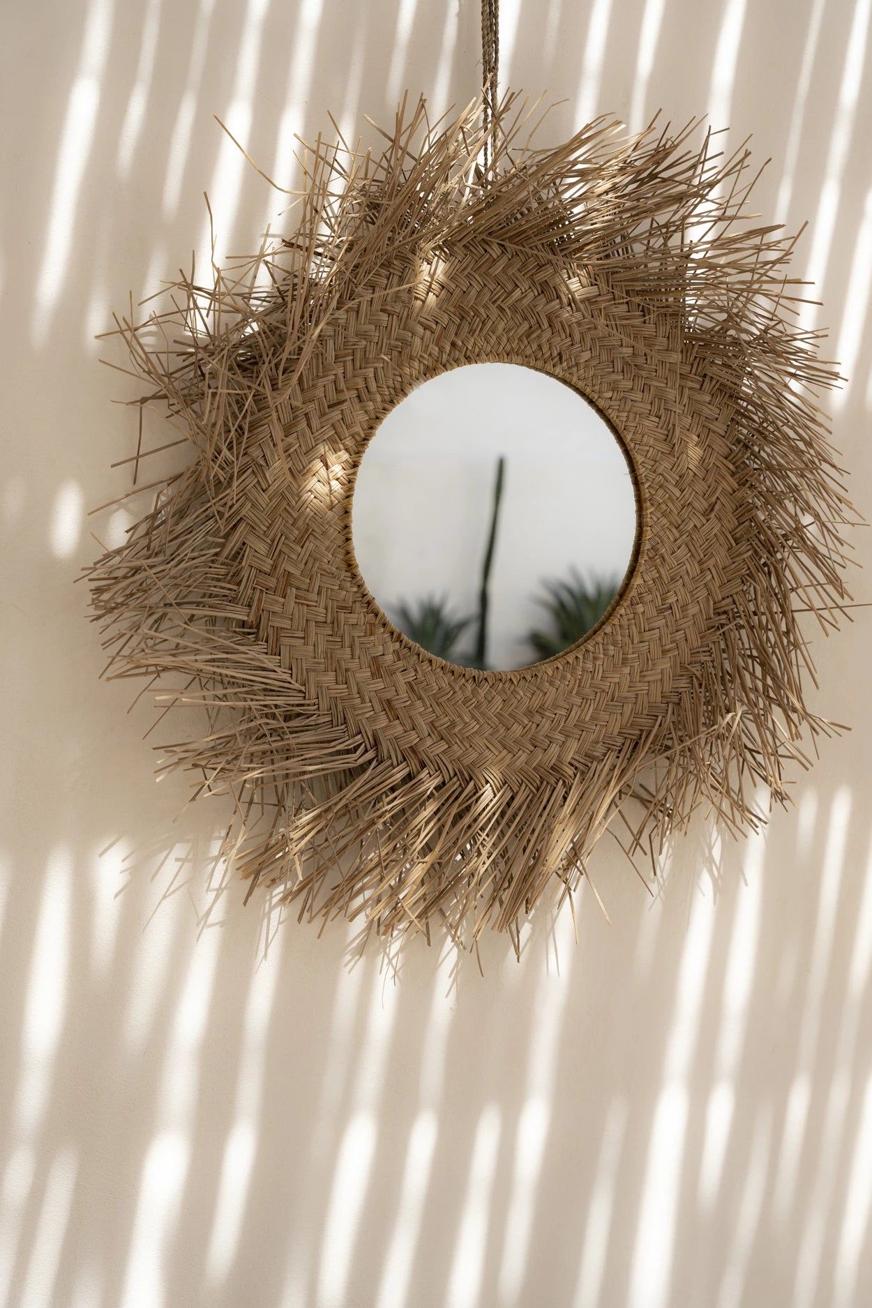 The Rotan Mirror - Natural - M