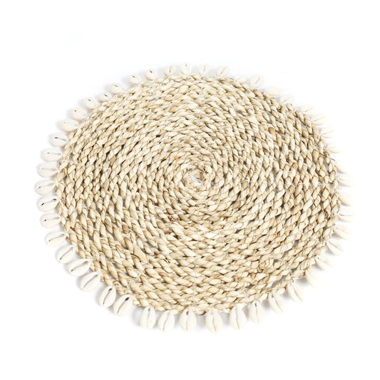 Posavasos de concha de algas marinas - Natural