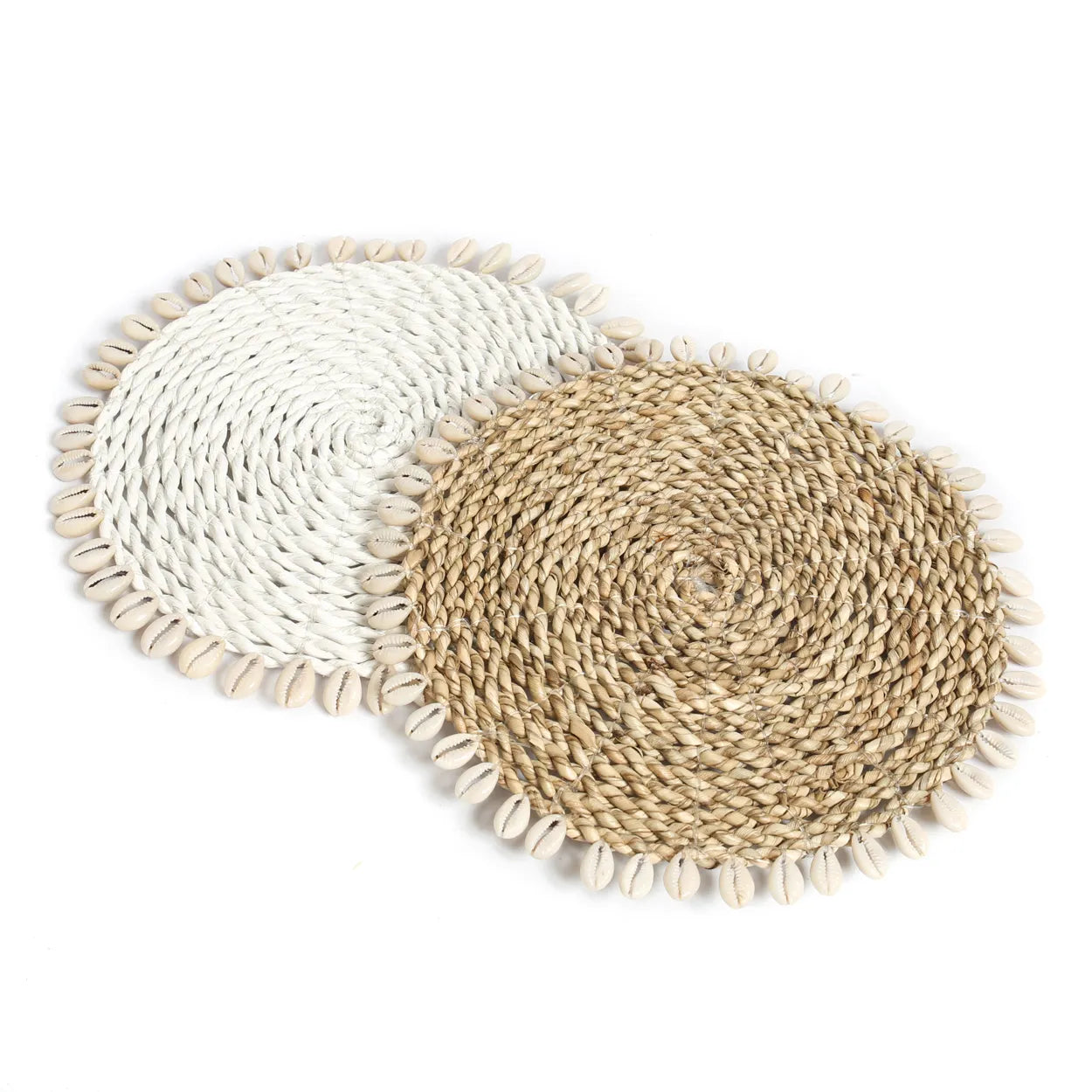 Posavasos de concha de algas marinas - Natural