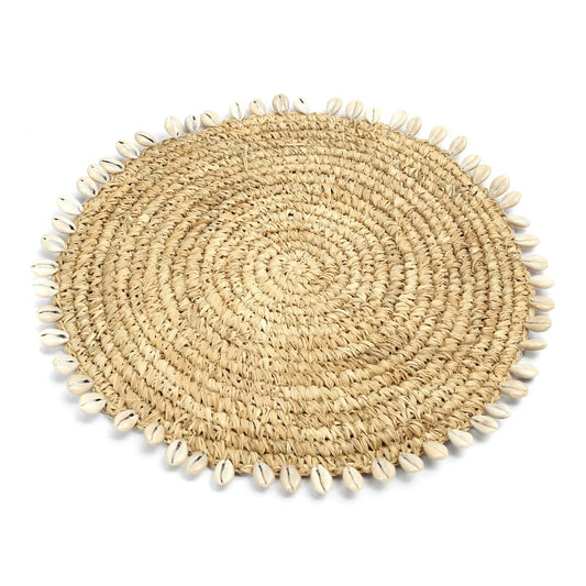 Mantel individual The Raffia Shell - Natural